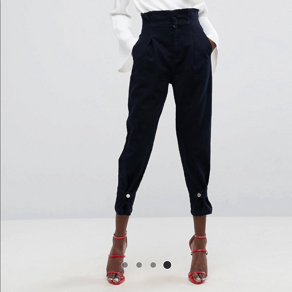 ASOS Denim - Asos design trendy high waisted denim pants